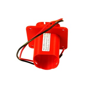 Power Dock for Milwaukee M12 12V Battery - Milwaukee Power Mount - 14AWG Wires + Thru Mount PN: M12-14-FM
