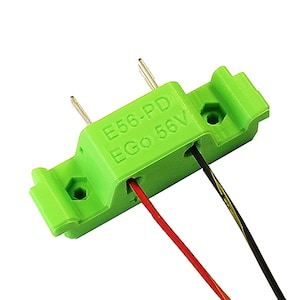 Ego 56V Battery Power Dock - Ego Battery Power Mount - Lawn Garden Blower Trimmer - 14 AWG Wires - PN: E56-PD
