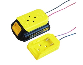 Base de alimentación para batería DeWalt D20 20V - DeWalt Power Mount - 16AWG Cables PN; D20-PD