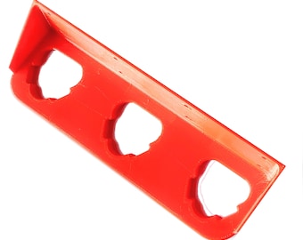 M12 Battery Rack 3-Slot for Milwaukee M12 12V Battery Mount also fits Bosch, Makita - PN: M12x3Rack