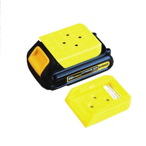 Ready Dock DeWalt Battery Holder - Battery Mount for DeWalt D20 20V Battery - PN: D20-RD