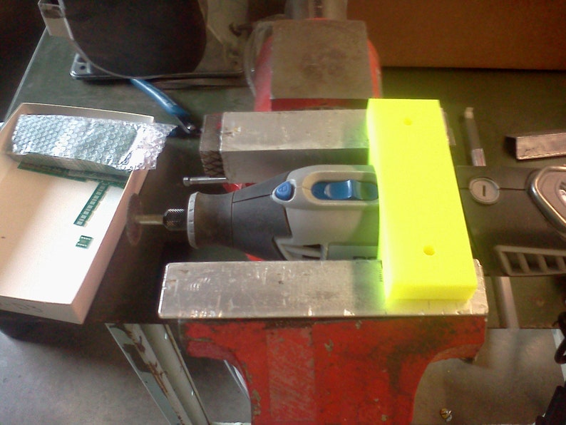 Rotary Tool Holder Clamp for Dremel 4000 Fits Vise or Table Etsy