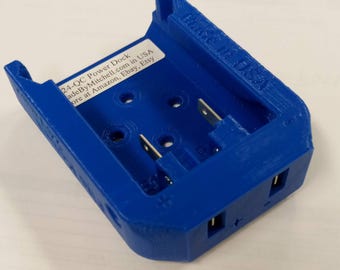 K24 Quick Connect Power Dock for Kobalt 24Vmax - Battery Holder - Mount DIY with 1/4" tab terminals  USA Pn: K24-QC