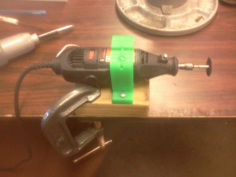Rotary Tool Holder Clamp for Dremel 100300 Vise or Table Etsy