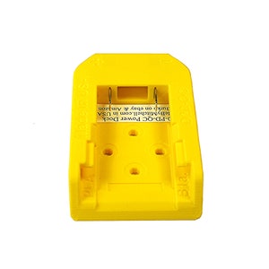 D20 Quick Connect Power Dock for DeWalt DCB20xx -Battery Holder Mount -DIY with 1/4&quot; tab terminals USA Pn: D20-QC