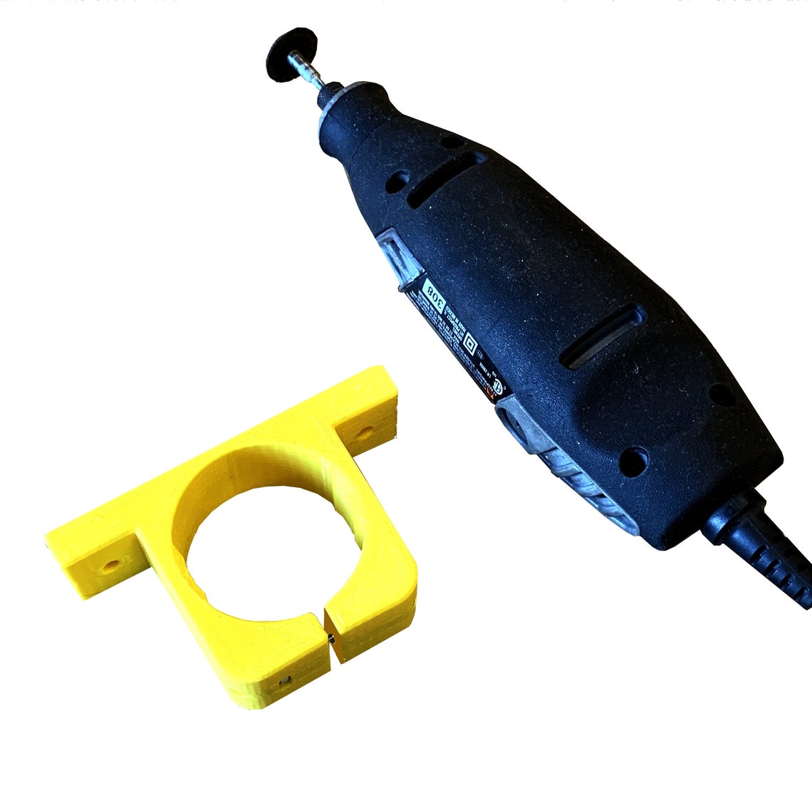 Rotary Tool Holder Clamp for Dremel 4000 Fits Vise or Table Etsy