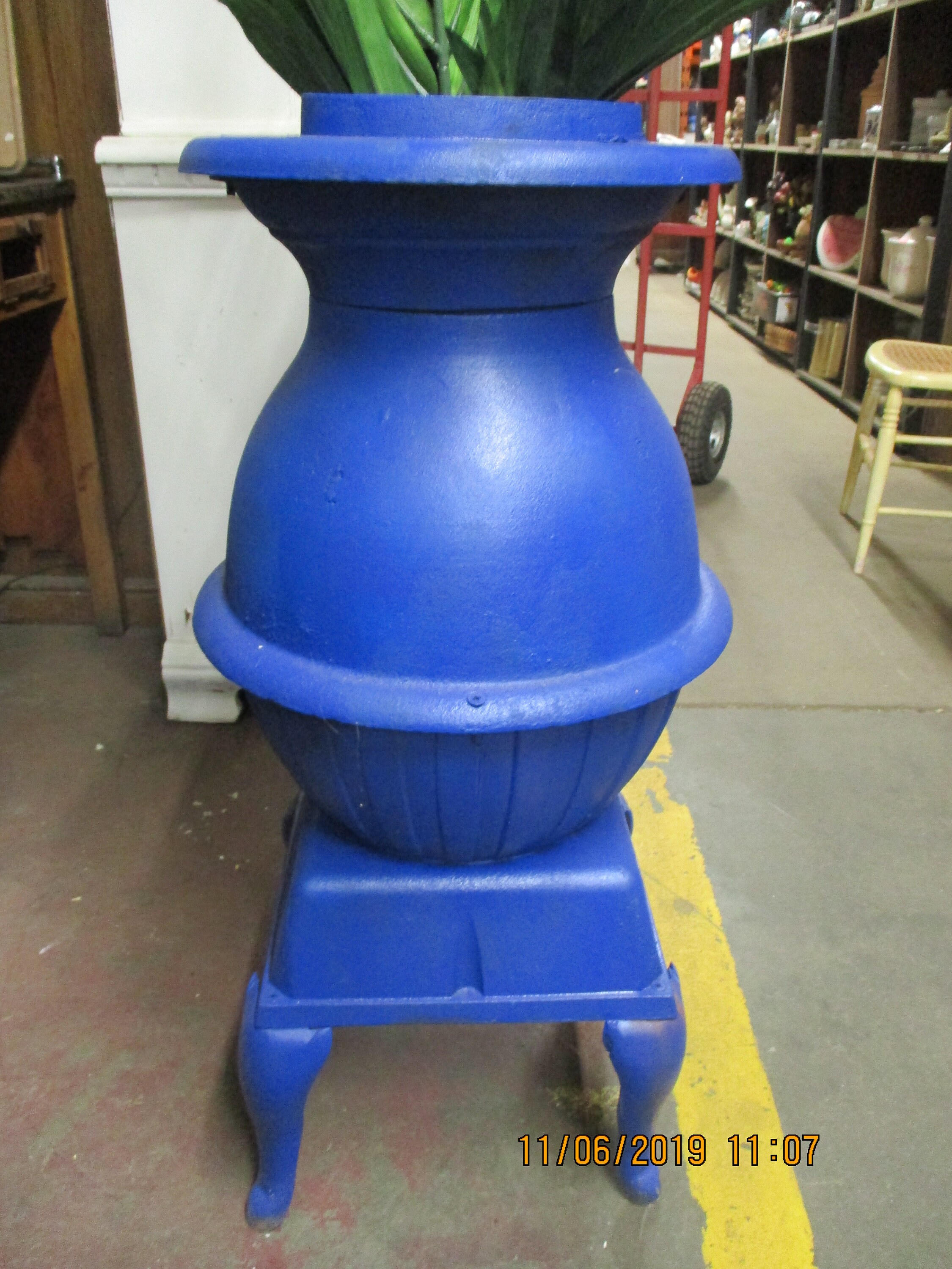 Antique Cast Iron Potbelly Stove Etsy