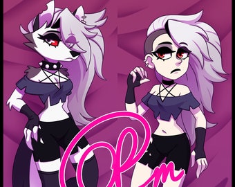 Loona (Helluva Boss) Dakimakura/Body Pillowcase