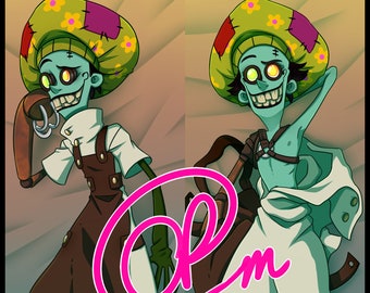 Dr. Loboto (Psychonauts) Dakimakura/Body Pillowcase