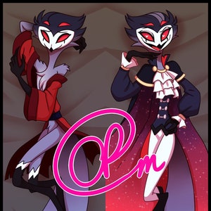 Stolas (Helluva Boss) Dakimakura/Body Pillowcase
