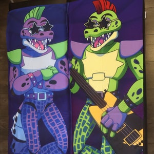 Monty Glamrock Rockstar And Freddy Bear Fnaf Security Breach Art Board  Print for Sale by Stanleyiu12