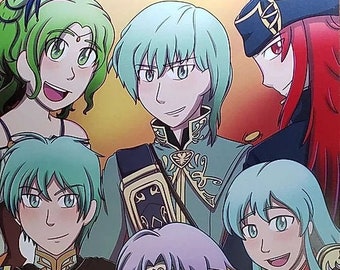 Fire Emblem: Sacred Stones Art Print
