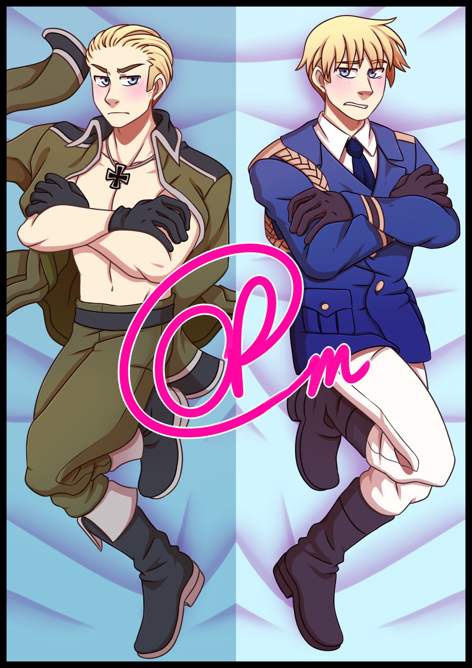 Germany Hetalia Dakimakura/Body Pillow Etsy