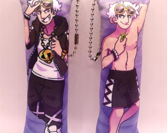 Guzma (Pokemon: Sun and Moon) Mini Dakimakura/Pillow Keychain