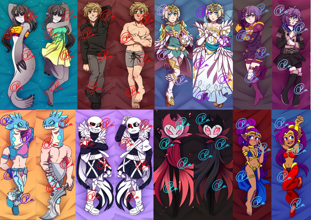 Nightmare dreamtale/undertale AU Dakimakura/body Pillowcase 