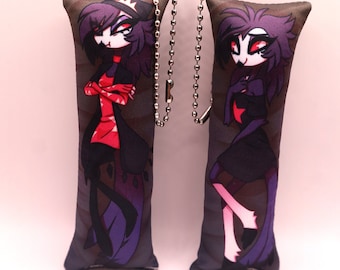 Octavia (Helluvaboss) Mini Dakimakura/Pillow Keychain
