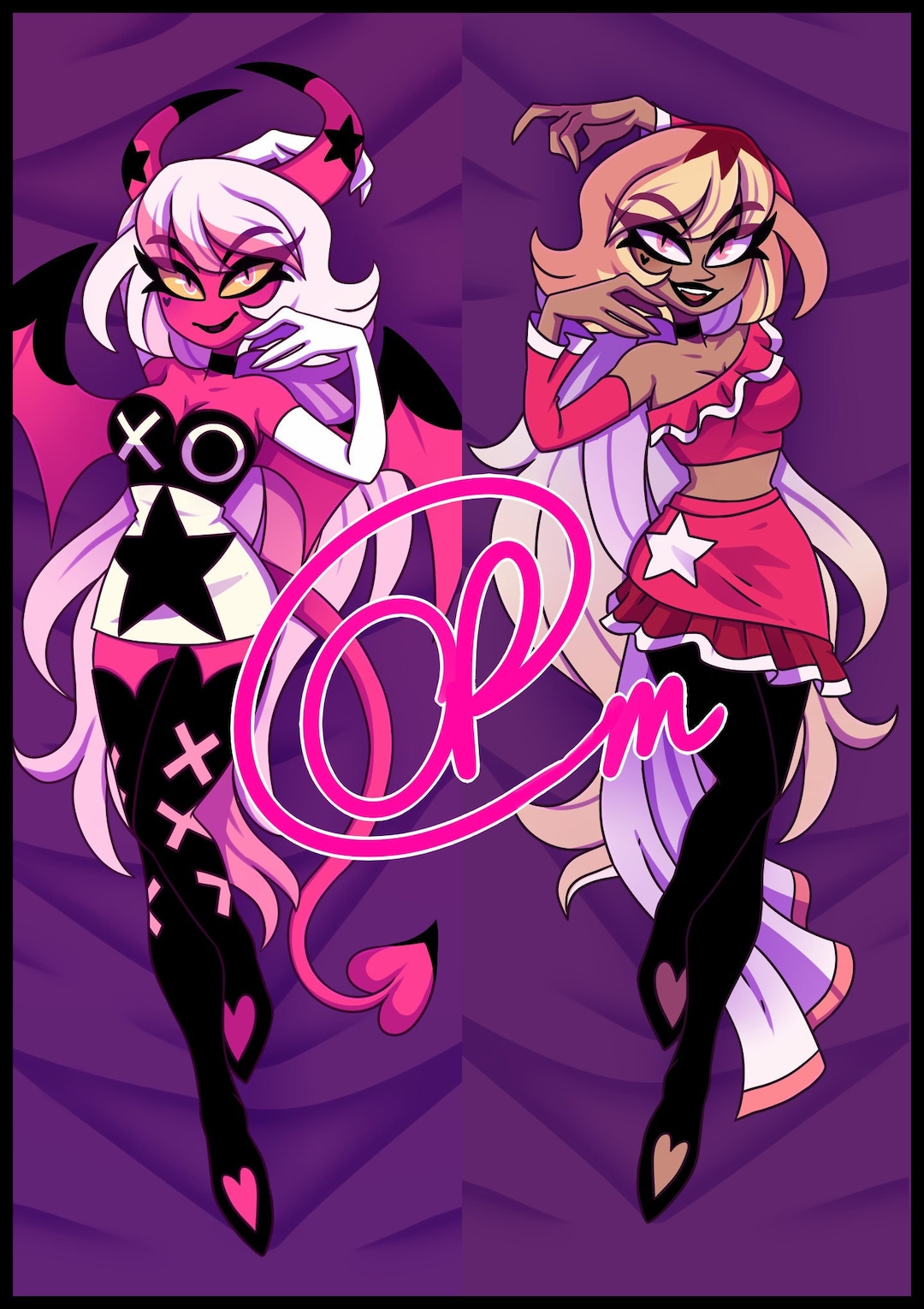 Verosika helluva Boss Dakimakura/body Pillowcase Etsy Ireland