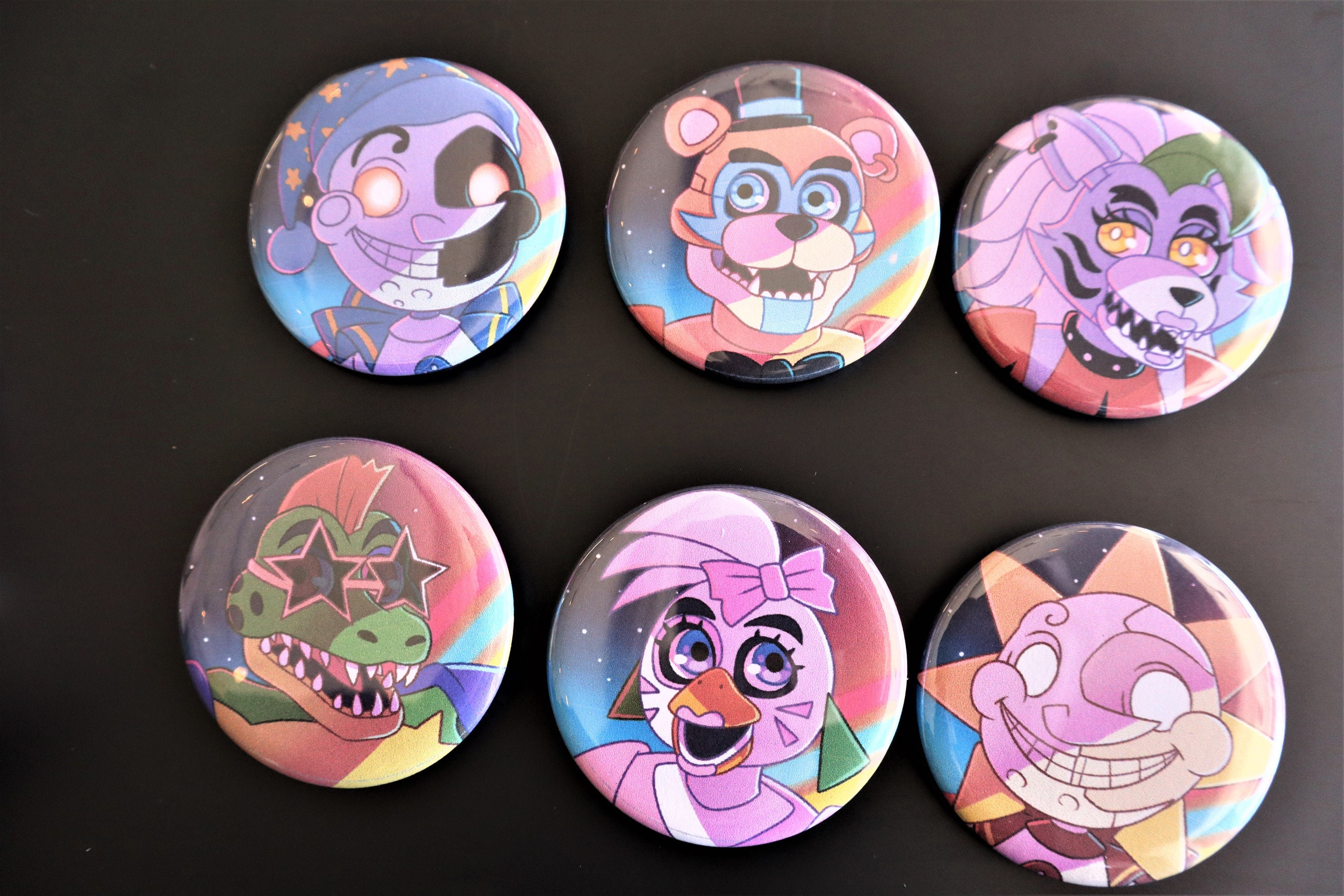 Five Nights at Freddy's Security Breach FNAF SB Button: 