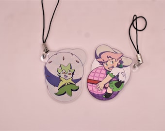 Gym Leader Milo (Pokemon) Reversible Charm