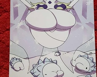 Snom and Frosmoth Print