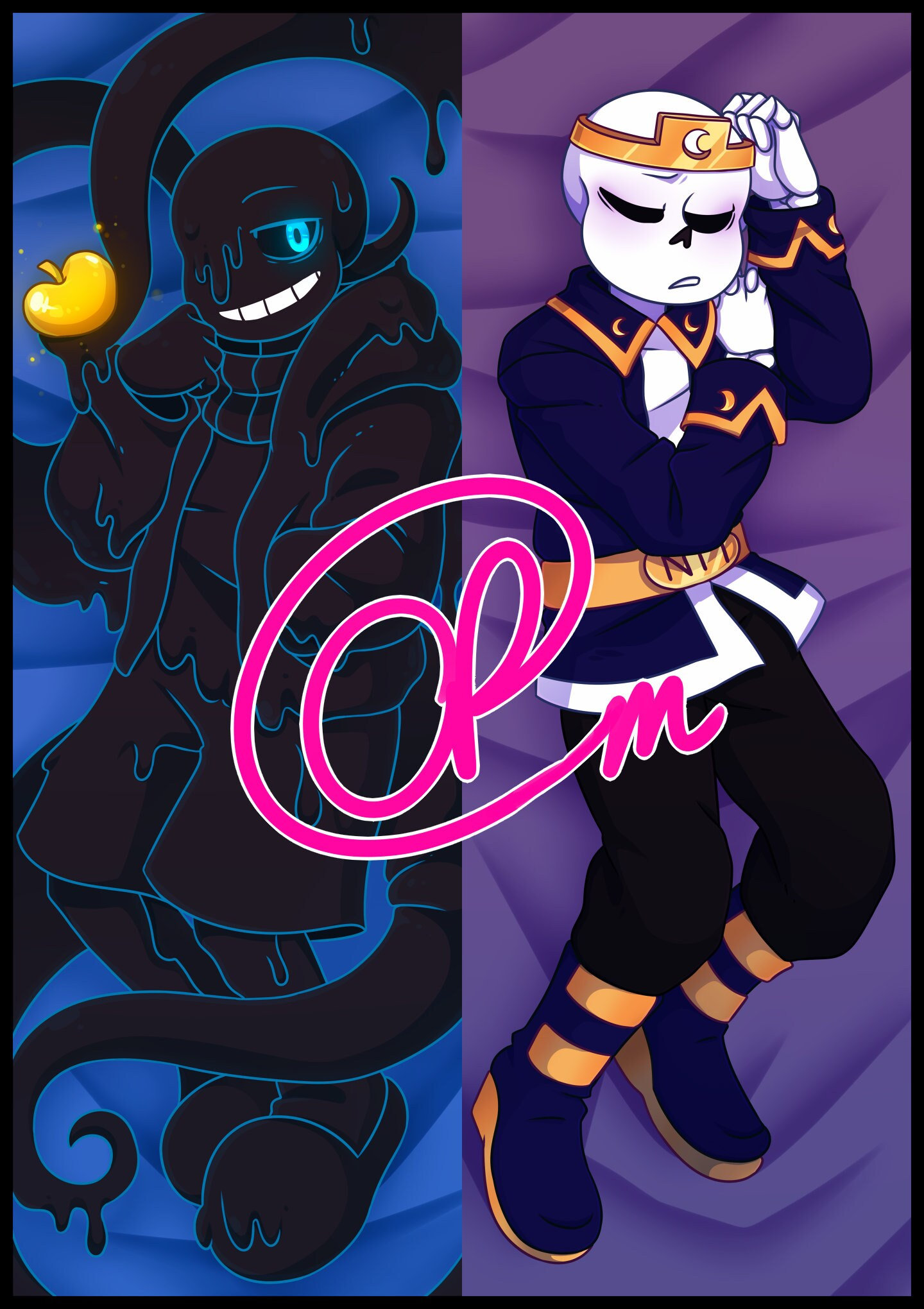 Dreamsans dreamtale/undertale AU Dakimakura/body Pillowcase -  Finland