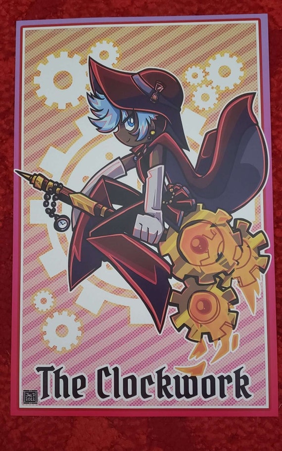 Clockwork Phantom Original Art Print Etsy