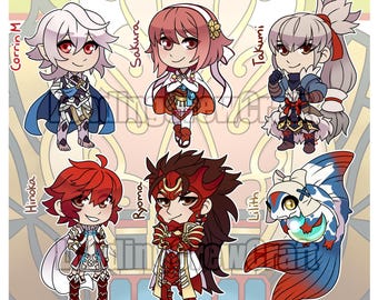 Voyageur debout individuel de la famille Hoshido (Fire Emblem : Fates)