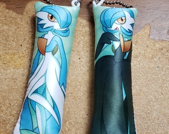 Shiny and Regular Gardevoir (Pokemon) Mini Daki/Charm