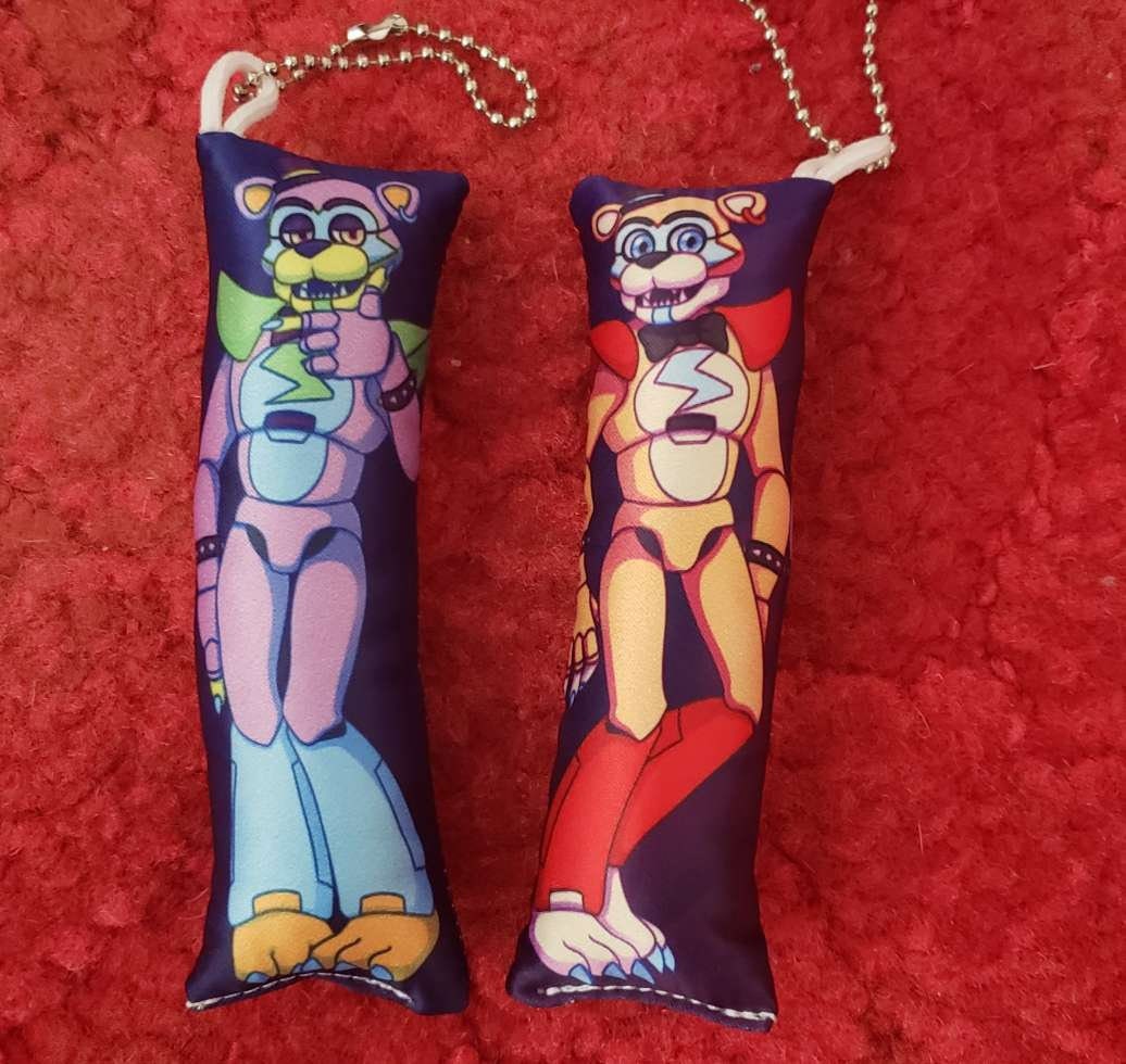 FNAF Earrings Glitchtrap and Vanny Bow Drop MTO -  Portugal