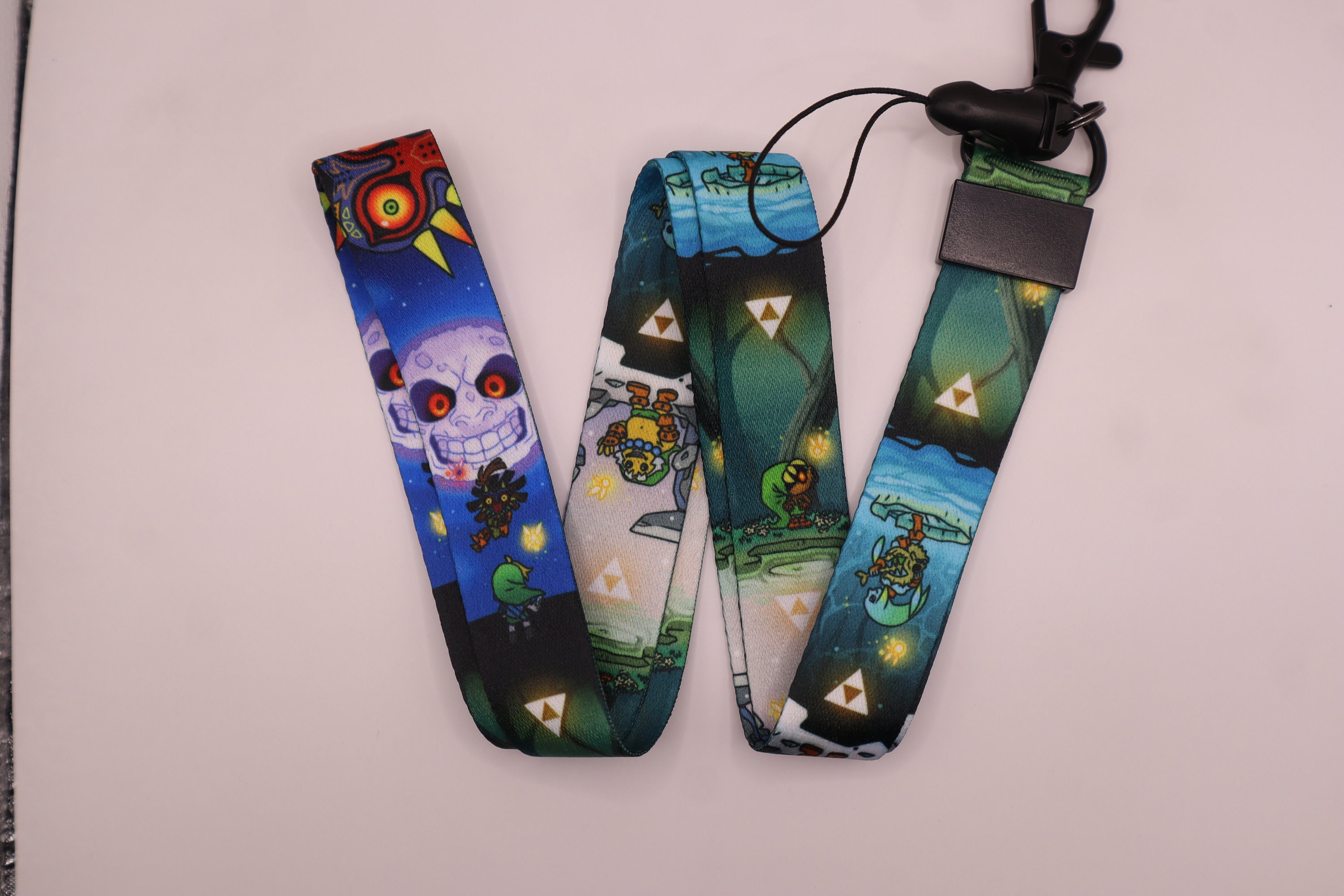 lot Cartoon Zelda Neck Straps Key Chains Lanyard ID Holder