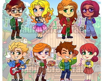 Stardew Valley Standee Set