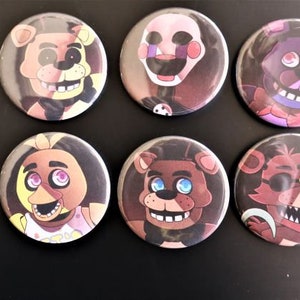 Five Nights At Freddy&#39;s Button Set