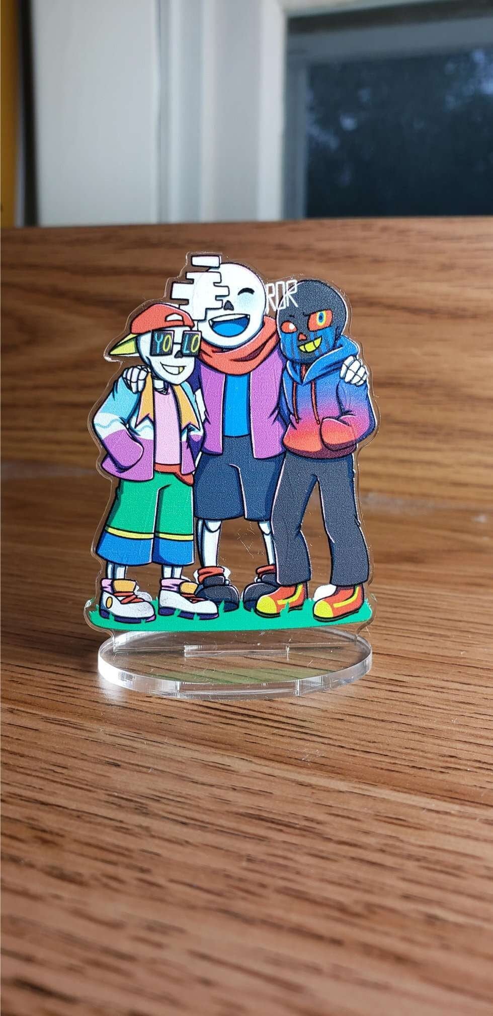 Horror sans  Sticker for Sale by ElinaSanglert