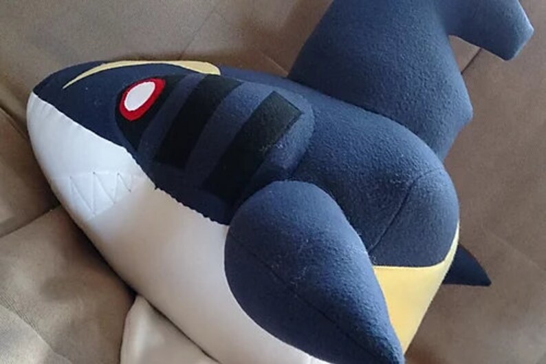 Sharpedo Pokemon Plush | Etsy