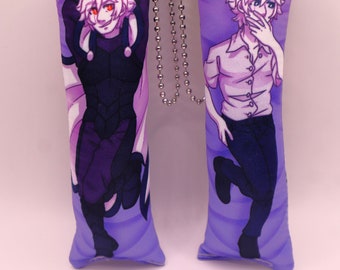XChara (Undertale/UTAU) Mini Dakimakura/Pillow Keychain