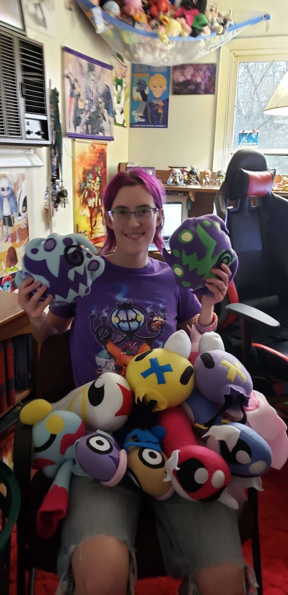 Mini Pokemon Plush Shiny Drifloon Shiny Dratini Etsy