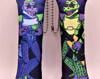 Monty (FNAF: Security Breach) keychain/mini dakimakura