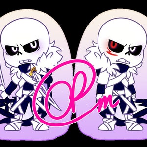 X-Tale and Underverse Cross!Sans inspired cosplay hoodie (Undertale AU)