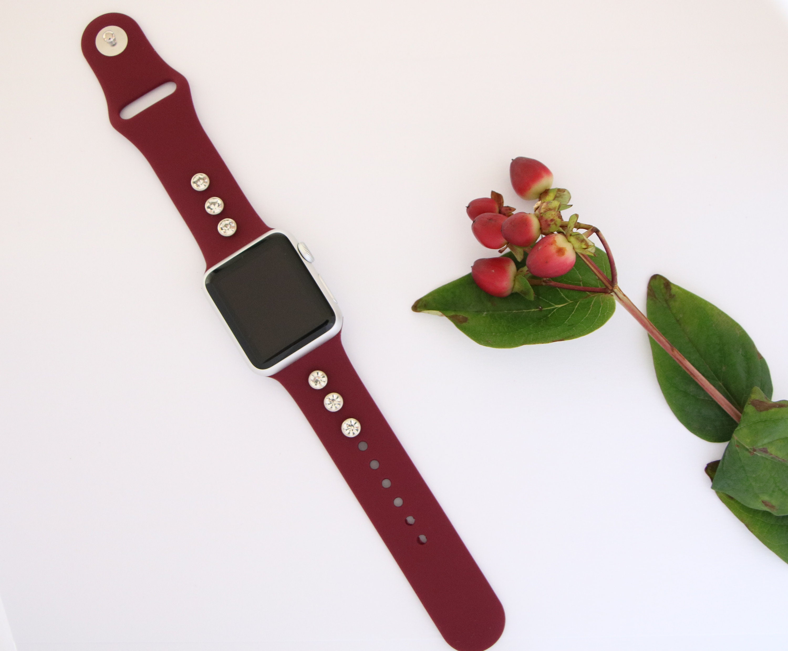 Apple watch band strap silicon apple watch band 38mm 40mm Etsy