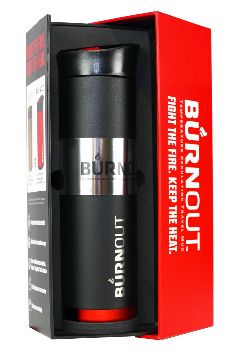 BURNOUT Temperature Regulating Travel Mug 16 Oz Drink NOW & Etsy