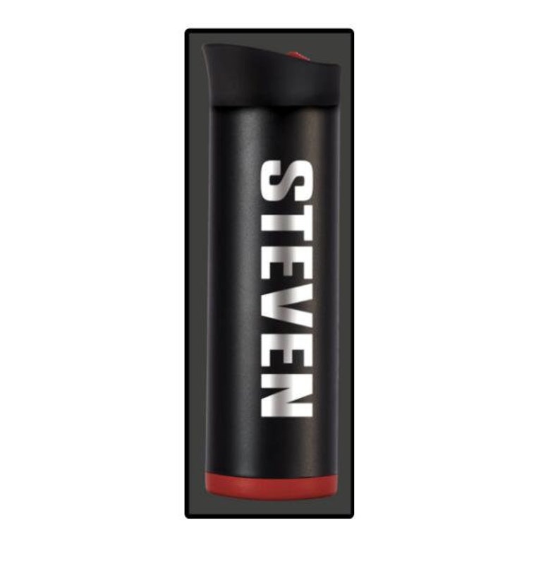 BURNOUT Temperature Regulating Travel Mug 12oz Drink NOW & Heatzorb