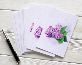 Lilac card for Mother's Day