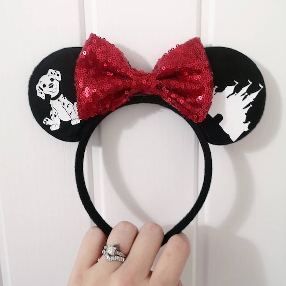 Personalised Disney 101 Dalmatian Puppy Minnie Mouse Ears  display picture 1