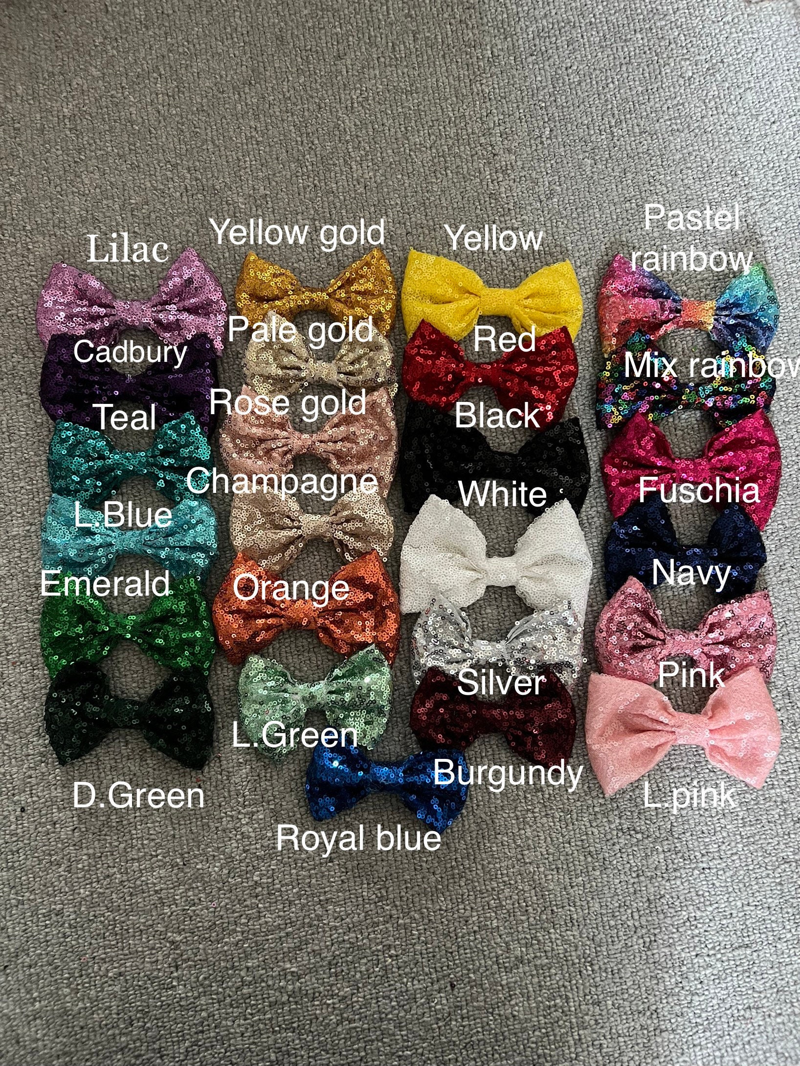Disney multi colored sequin ears with a metallic finish bow NWT PHOTOS: New Rainbow Confetti Sequin Minnie Ear Headband  main image 2
