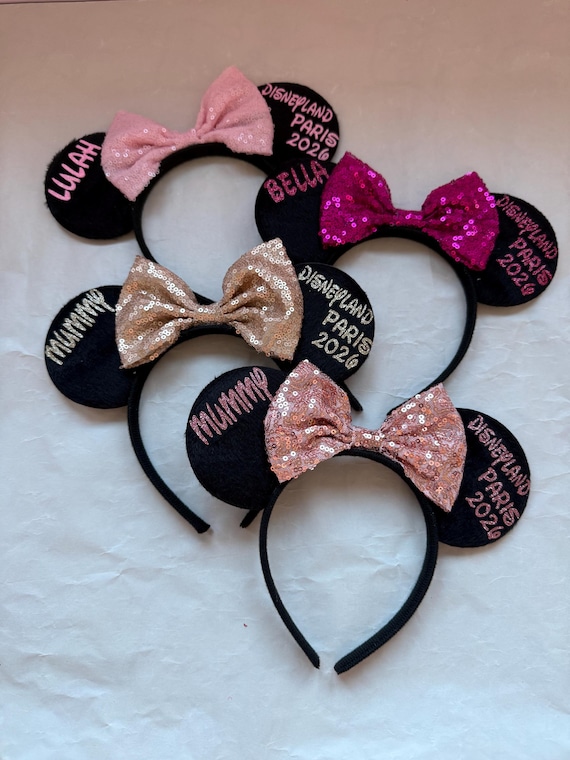Personalised Girls Boys Disney Glitter Sequin Birthday  display picture 3