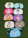 Ladies Disney Princess character ears bumbag small hip bag crossbody parks fanny pack travel magic kingdom