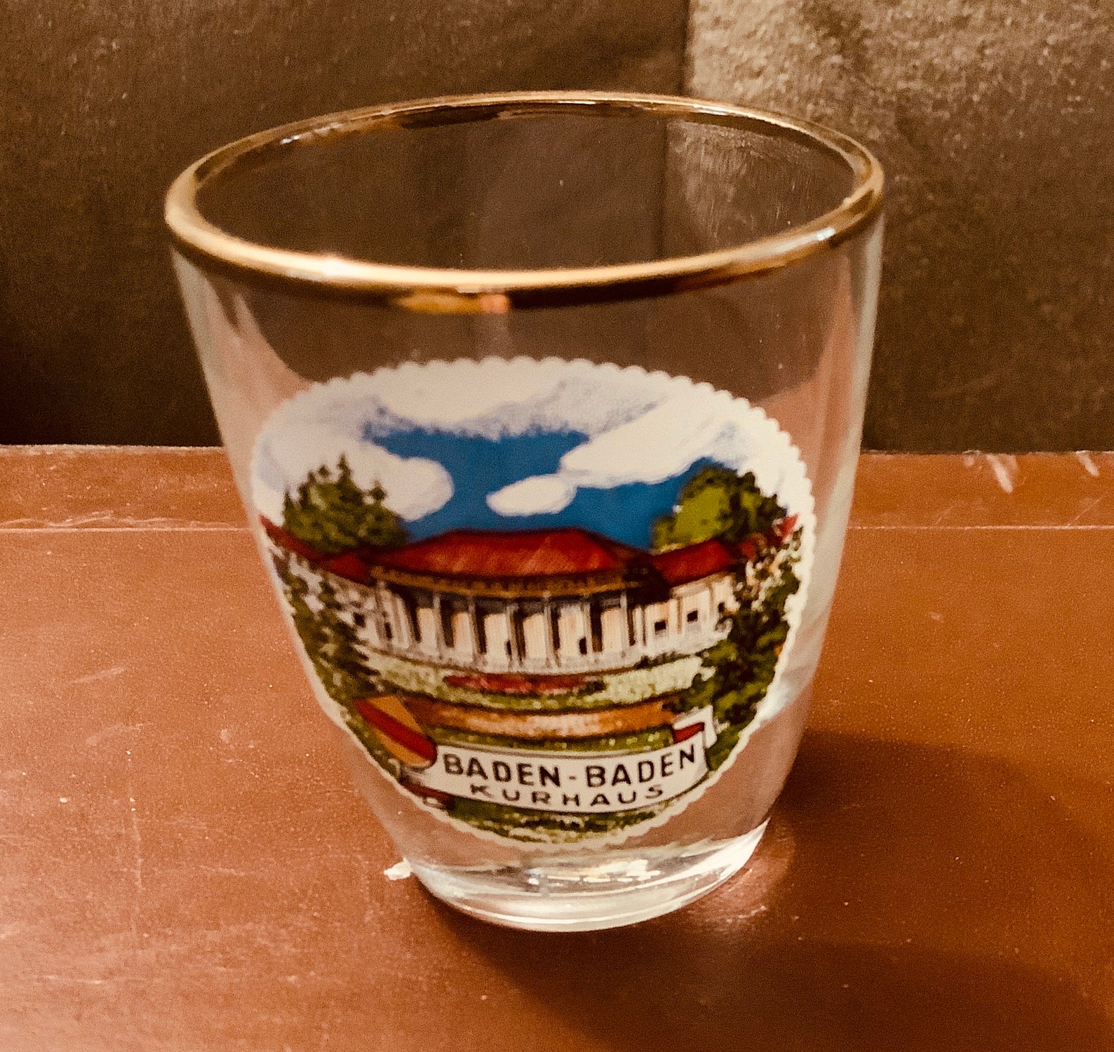 Vintage German Shot Glass Etsy