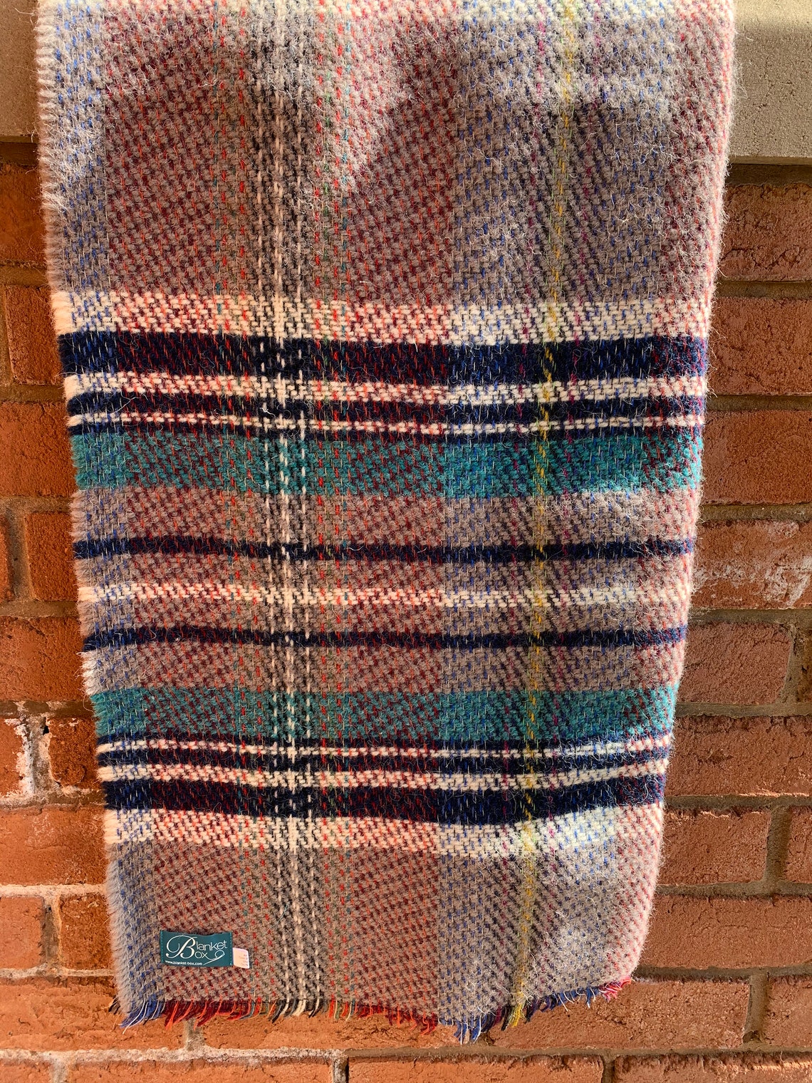 British Made Recycled All Wool Blanket /throw Etsy UK