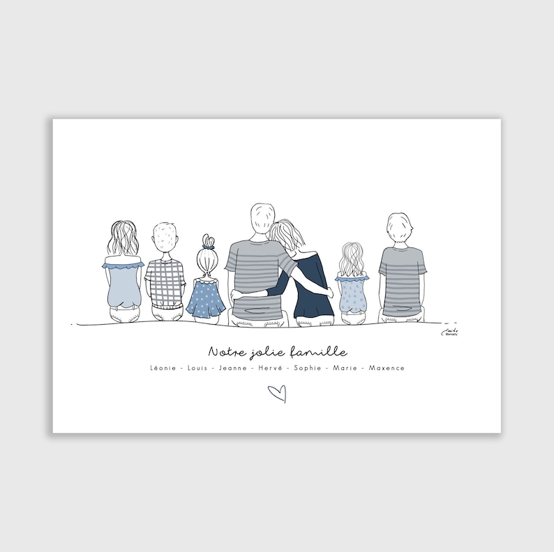 Customizable xxl family portrait image 2