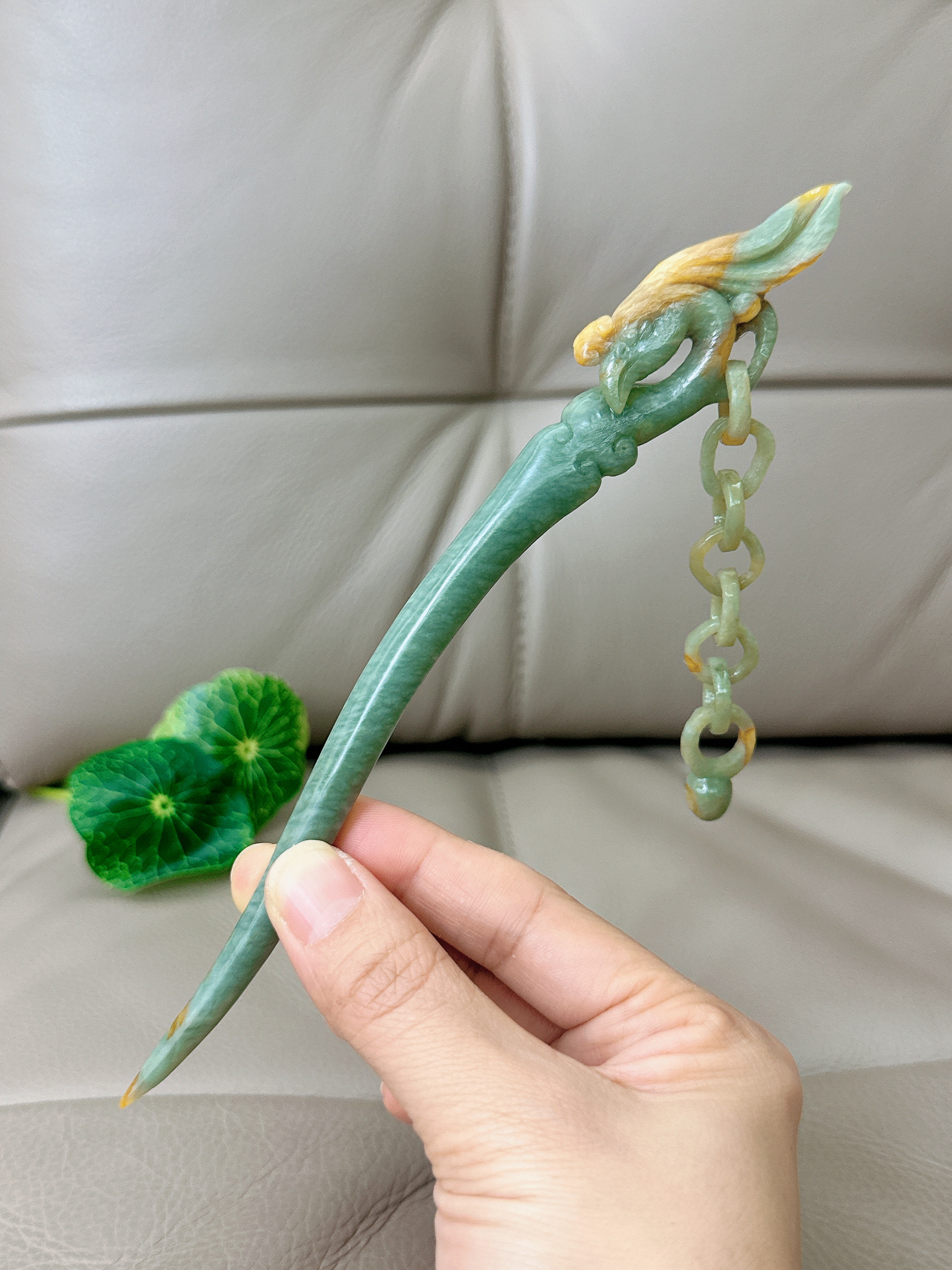 Jade hairpin on sale